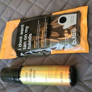 New and unused B.tan set with glove